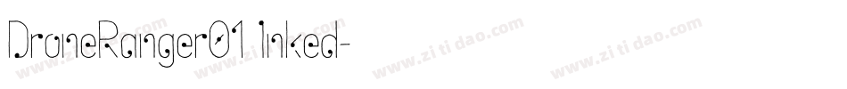 DroneRanger01 Inked字体转换